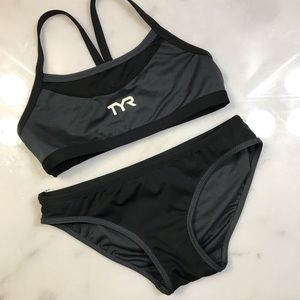 TYR competitor reversible workout bikini. Size S